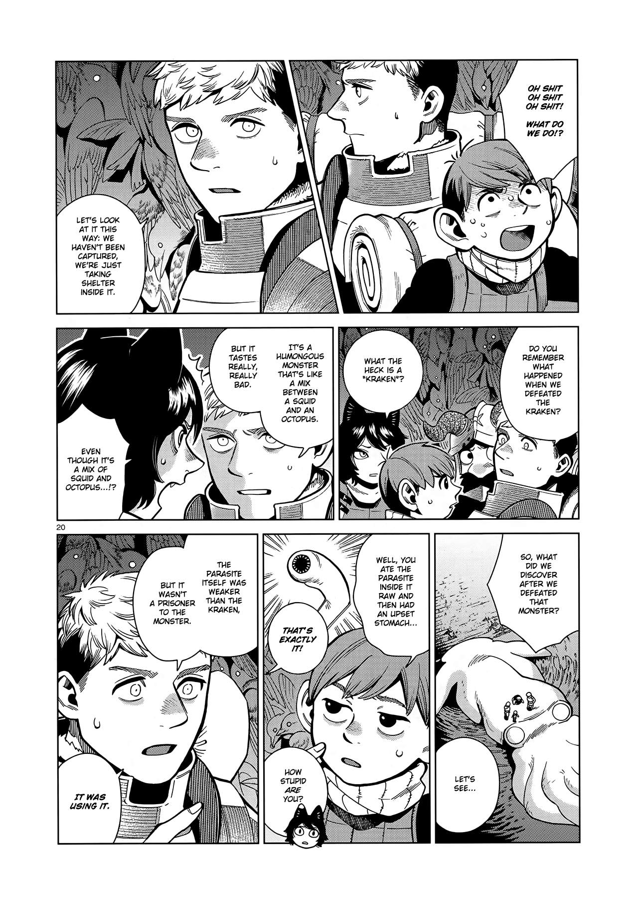Read Dungeon Meshi EN Manga Online