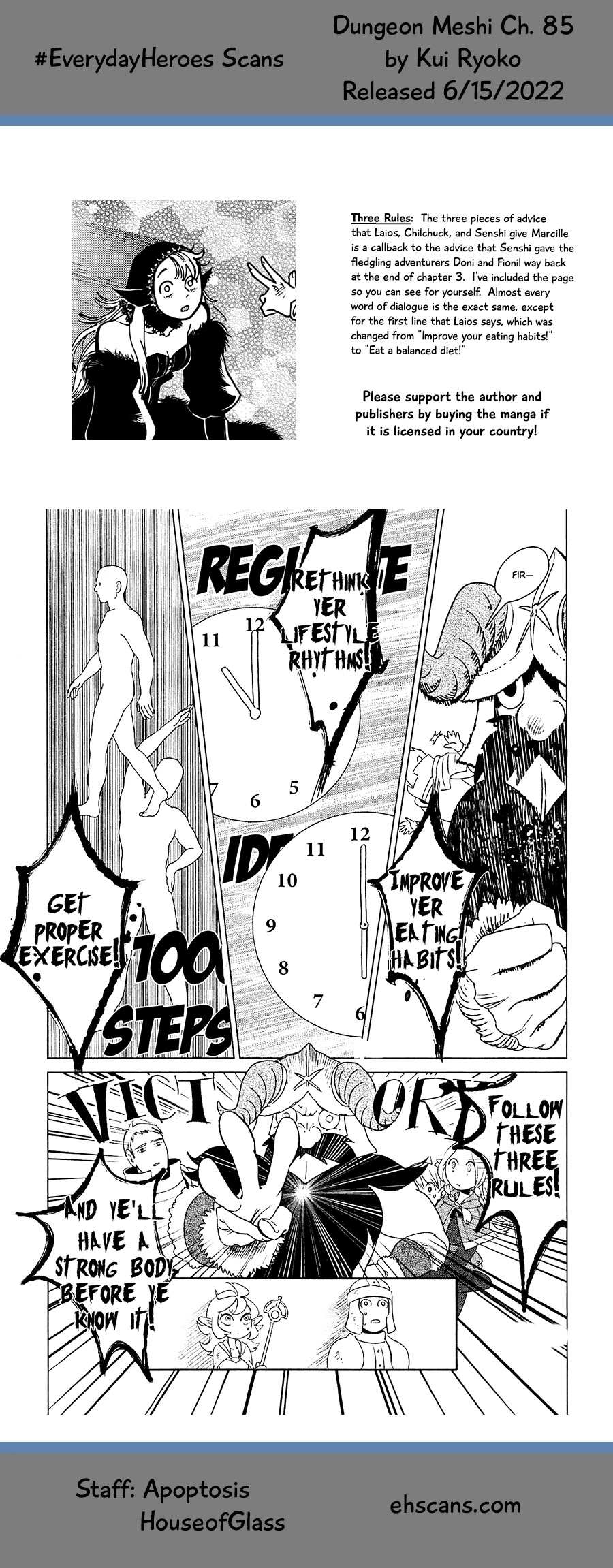 Read Dungeon Meshi EN Manga Online