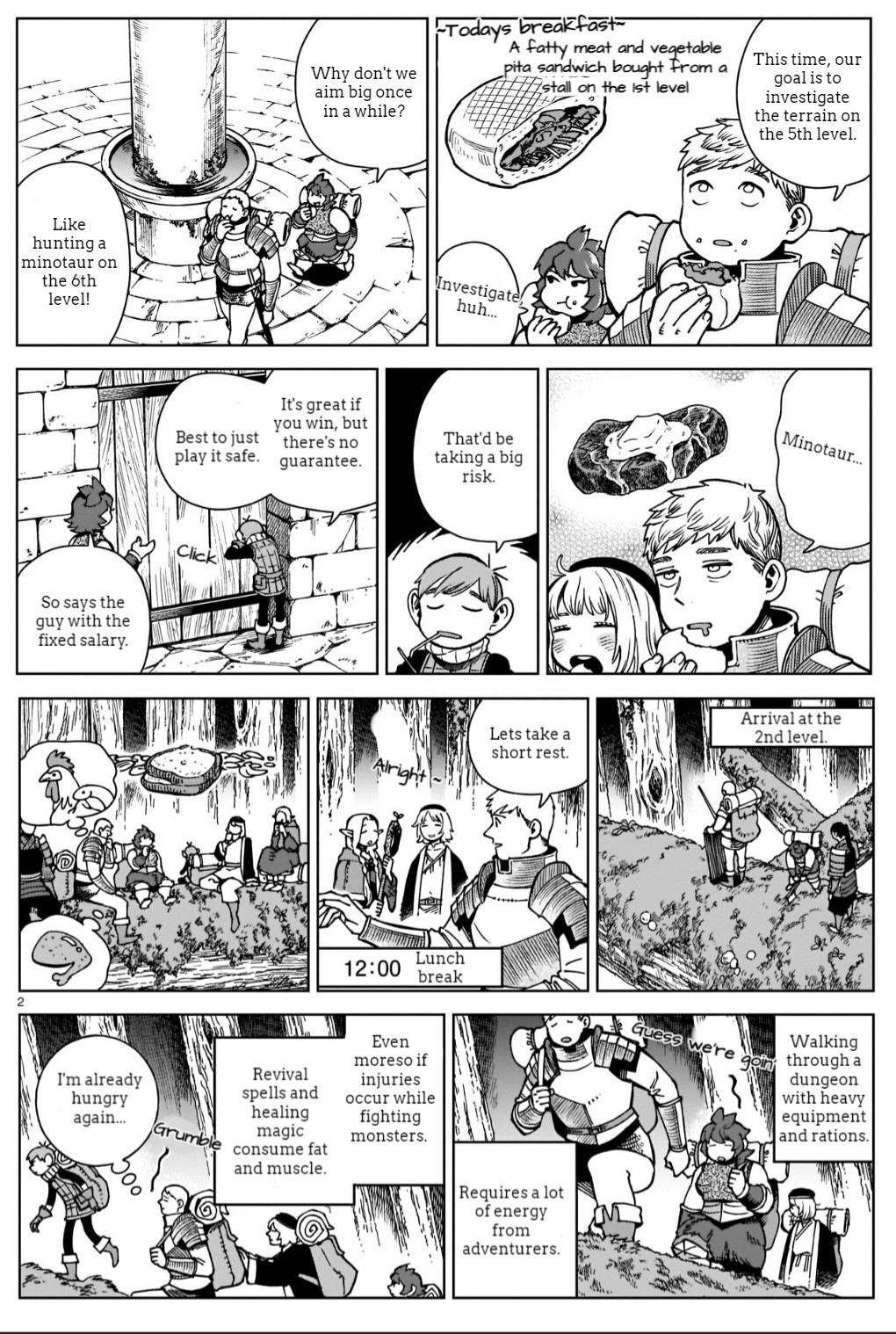 Read Dungeon Meshi EN Manga Online