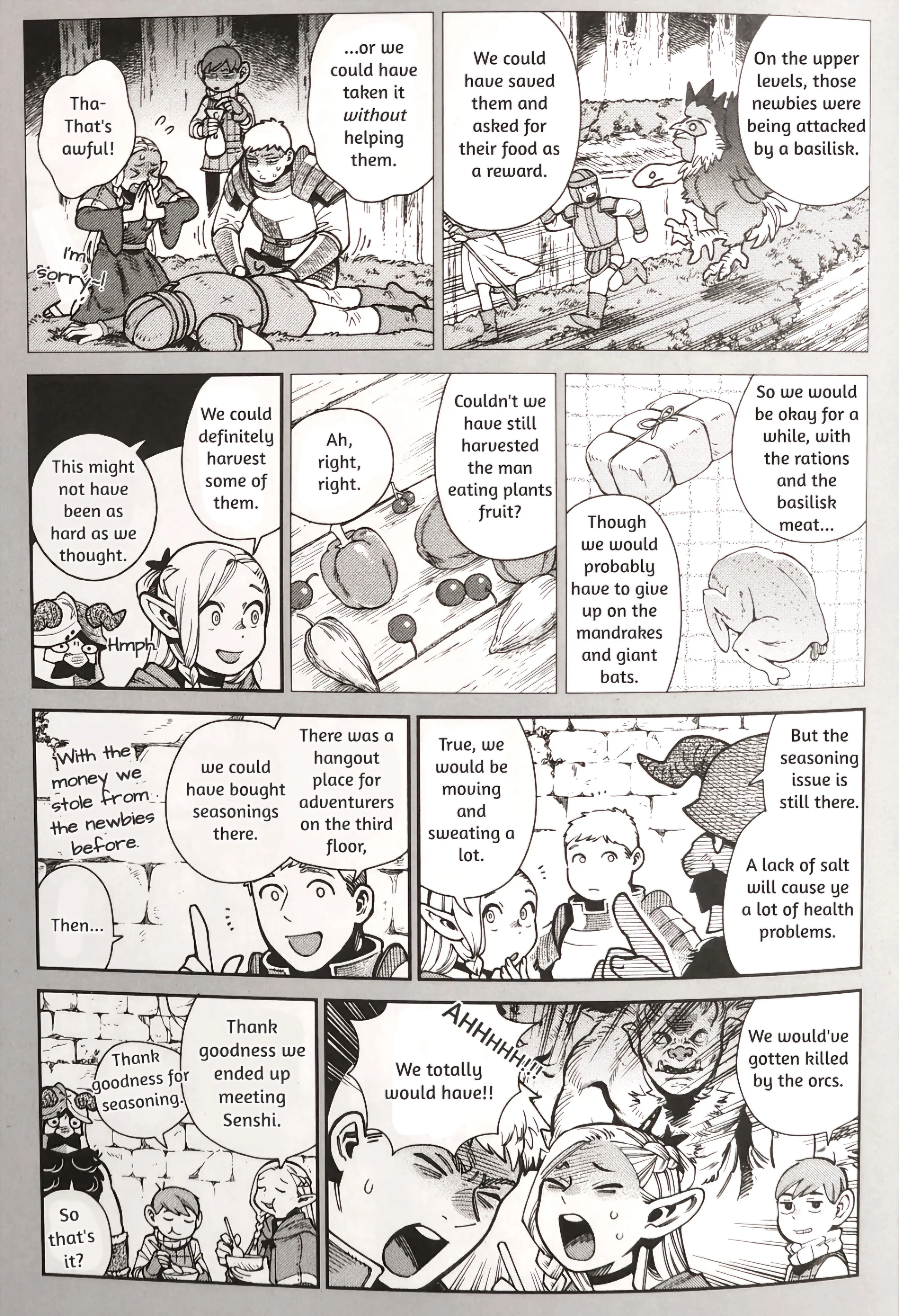 Read Dungeon Meshi EN Manga Online