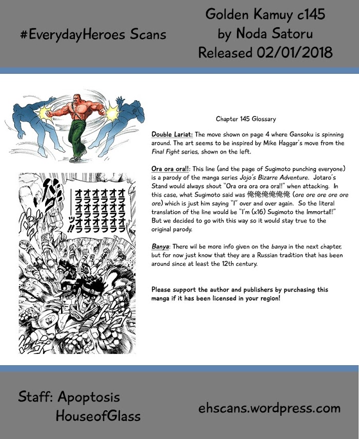 Read Golden Kamuy EN Manga Online