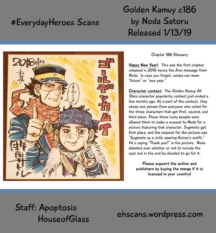 Read Golden Kamuy EN Manga Online