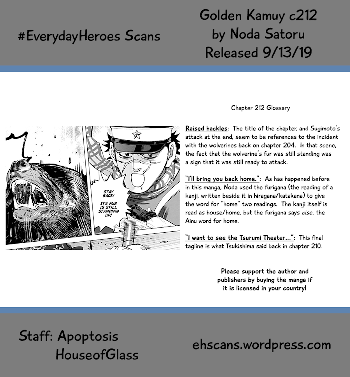 Read Golden Kamuy EN Manga Online