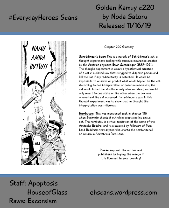 Read Golden Kamuy EN Manga Online