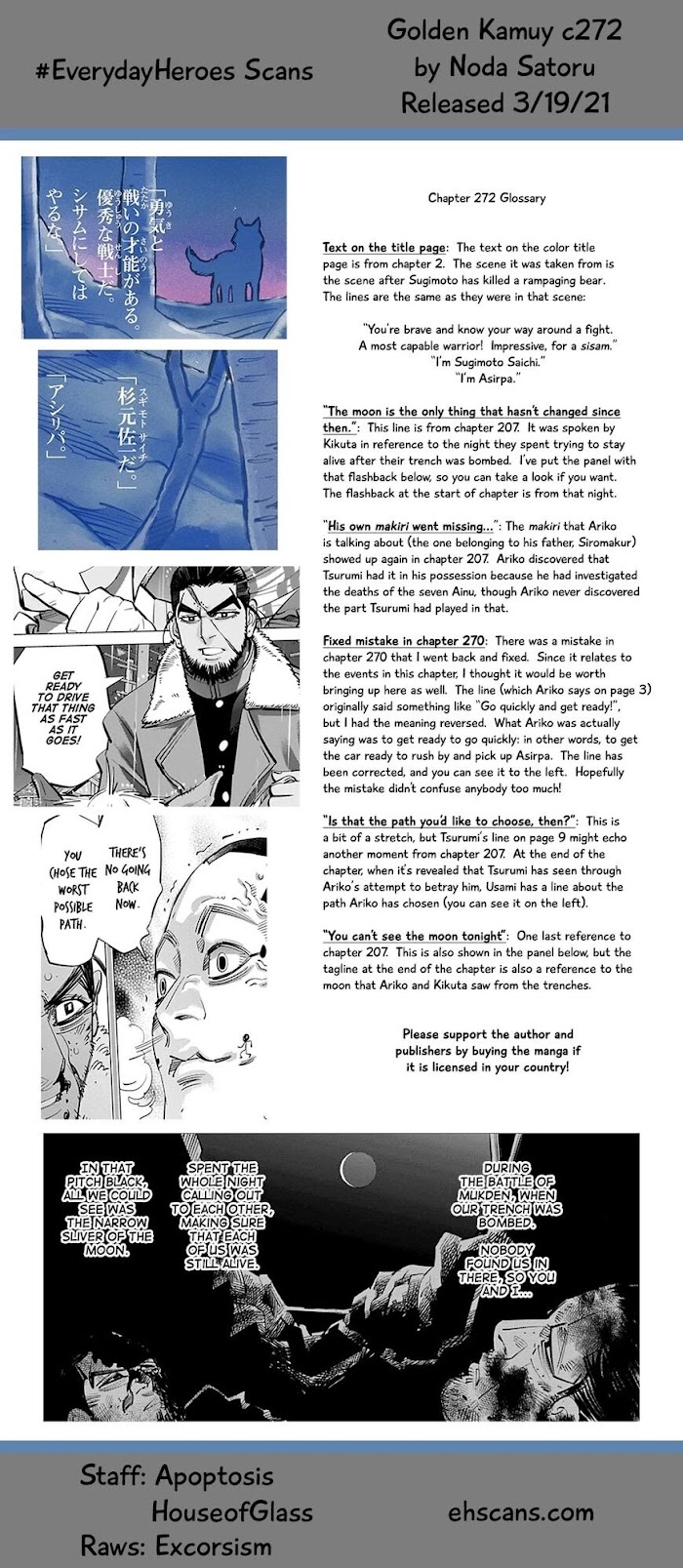 Read Golden Kamuy EN Manga Online