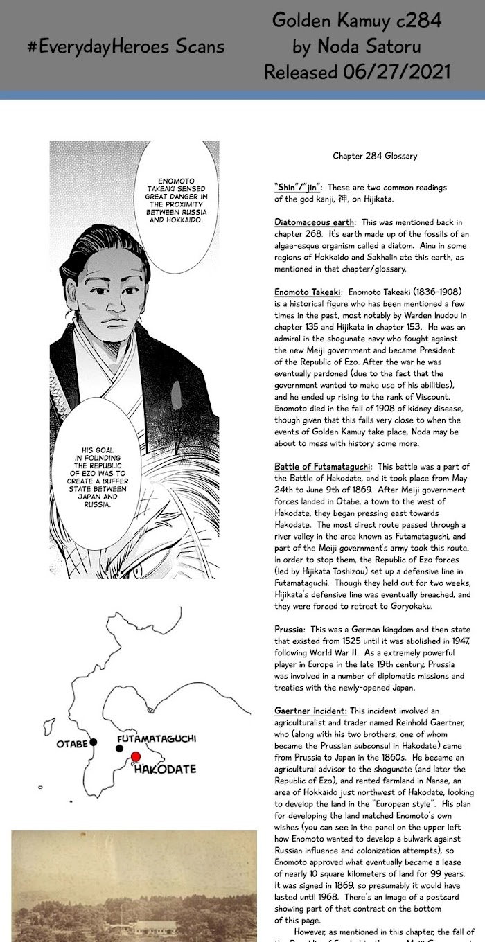 Read Golden Kamuy EN Manga Online