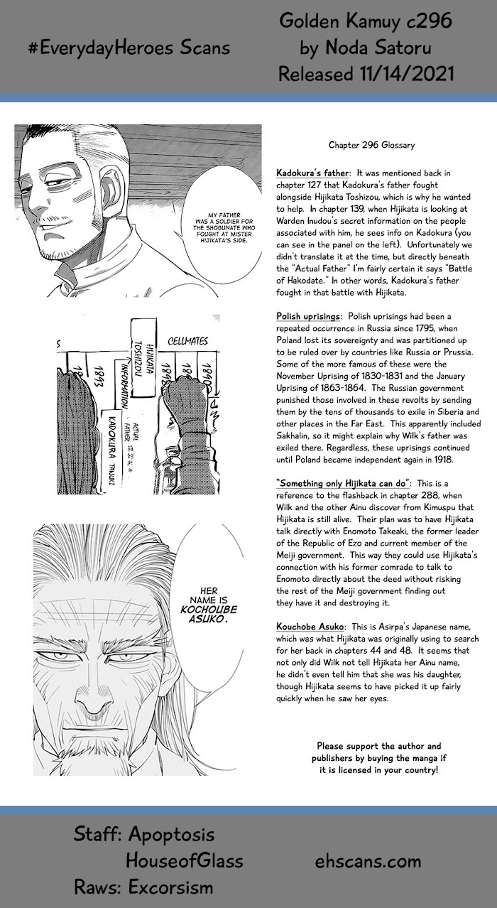 Read Golden Kamuy EN Manga Online
