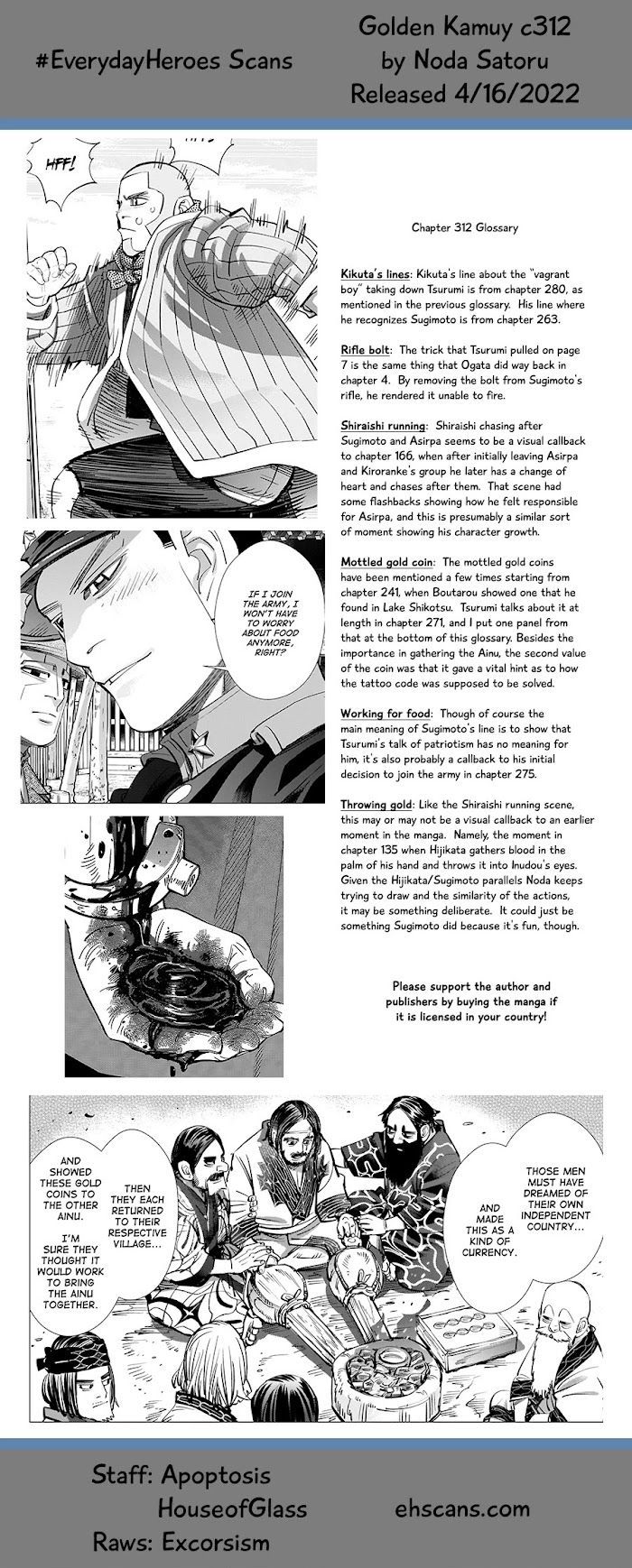 Read Golden Kamuy EN Manga Online
