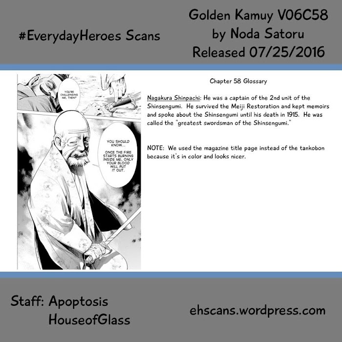 Read Golden Kamuy EN Manga Online