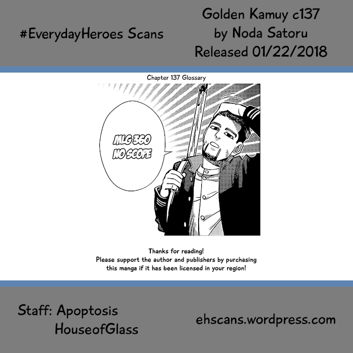 Read Golden Kamuy EN Manga Online