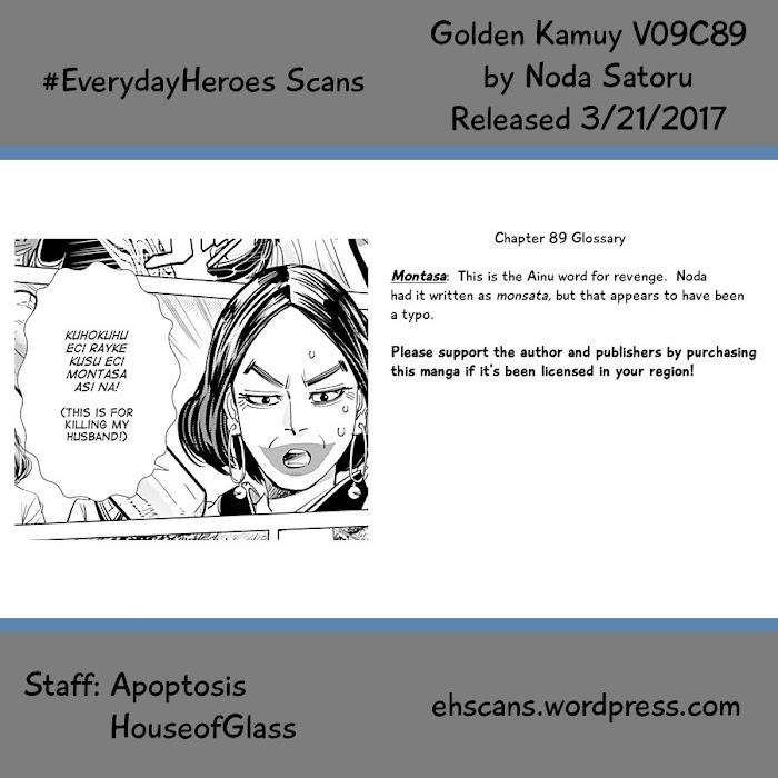 Read Golden Kamuy EN Manga Online