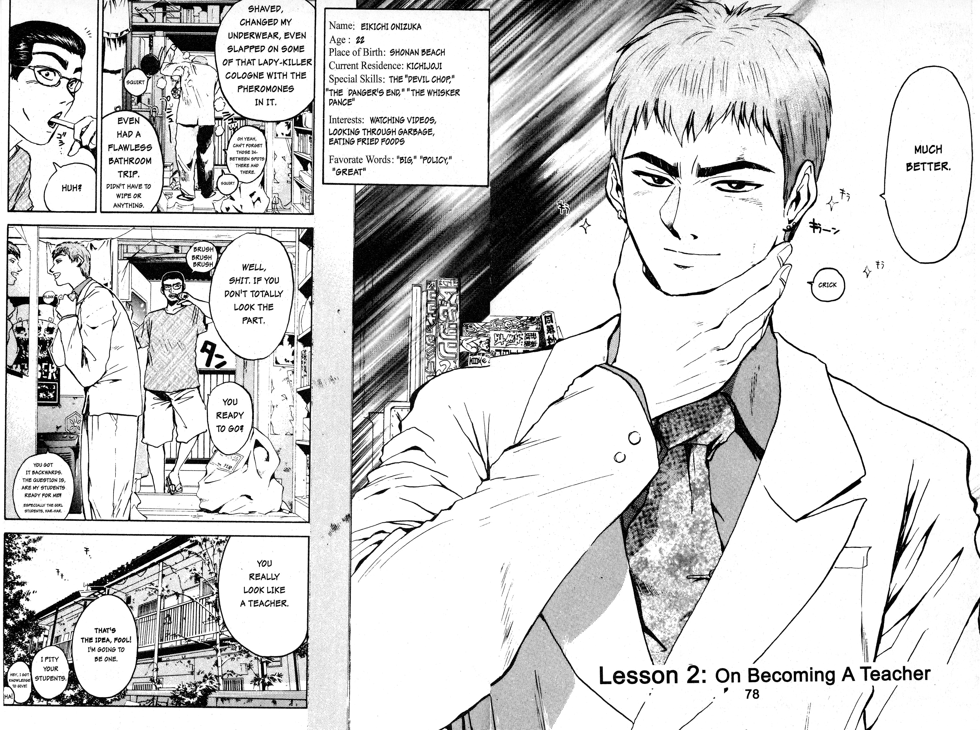 Read Gto EN Manga Online