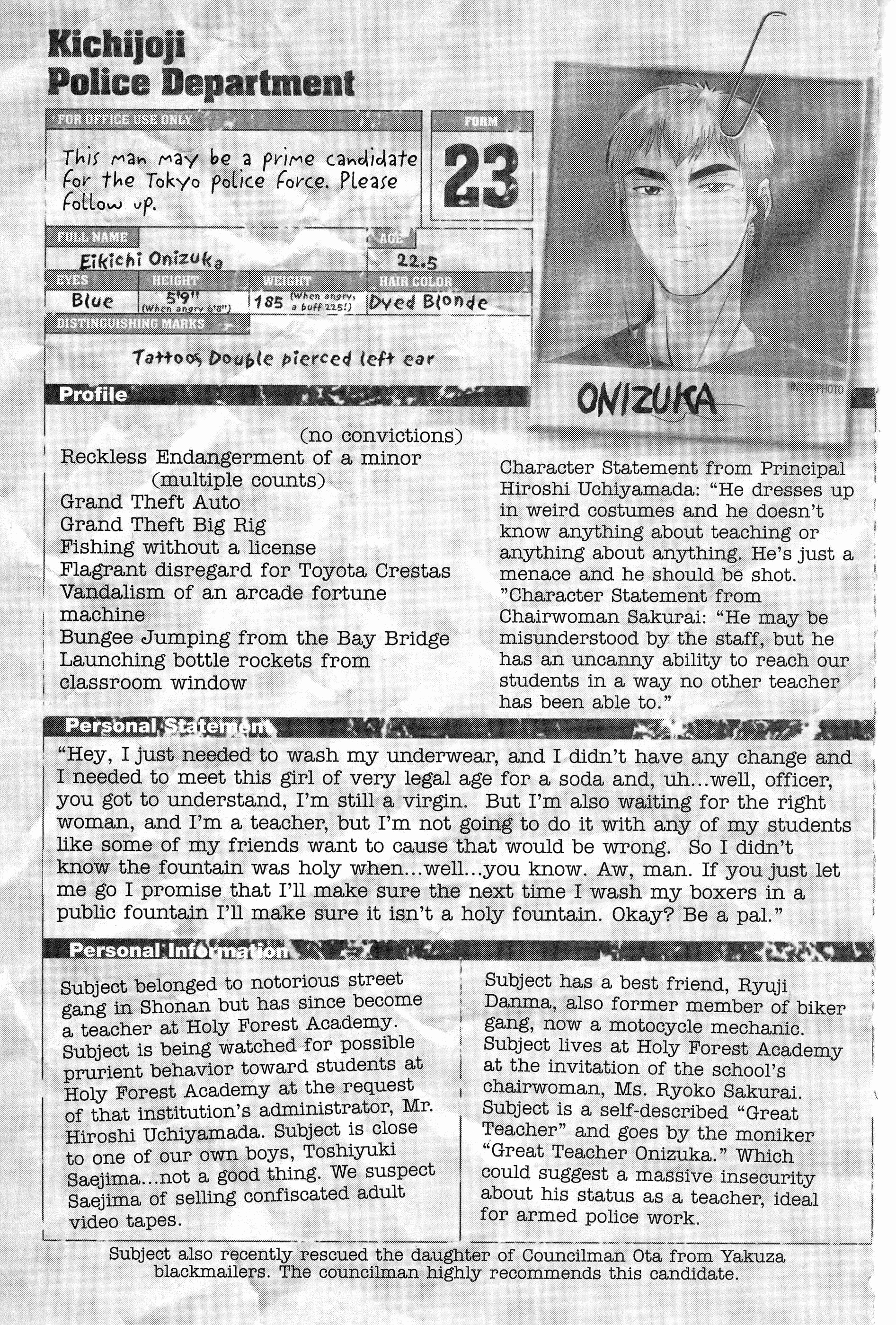 Read Gto EN Manga Online