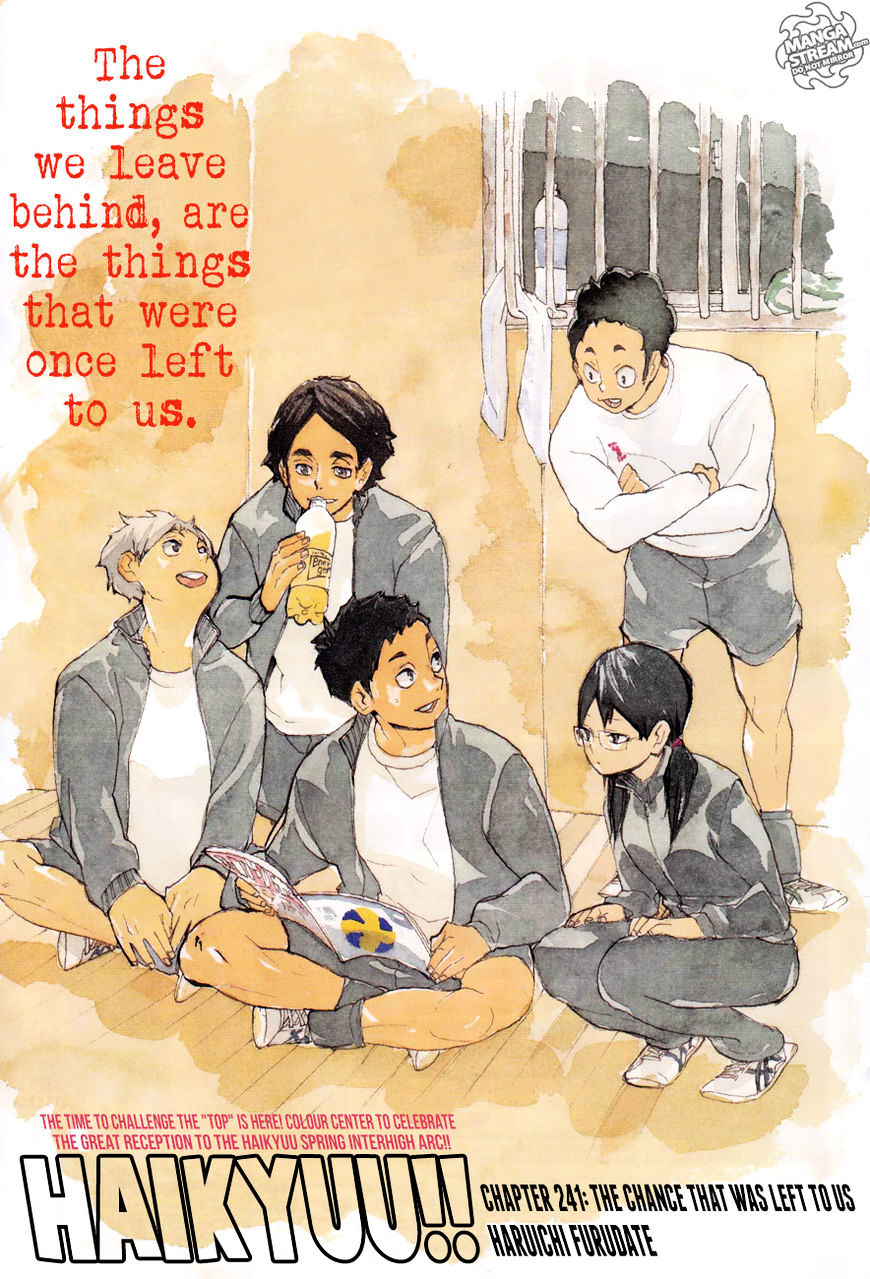 Read Haikyuu!! EN Manga Online