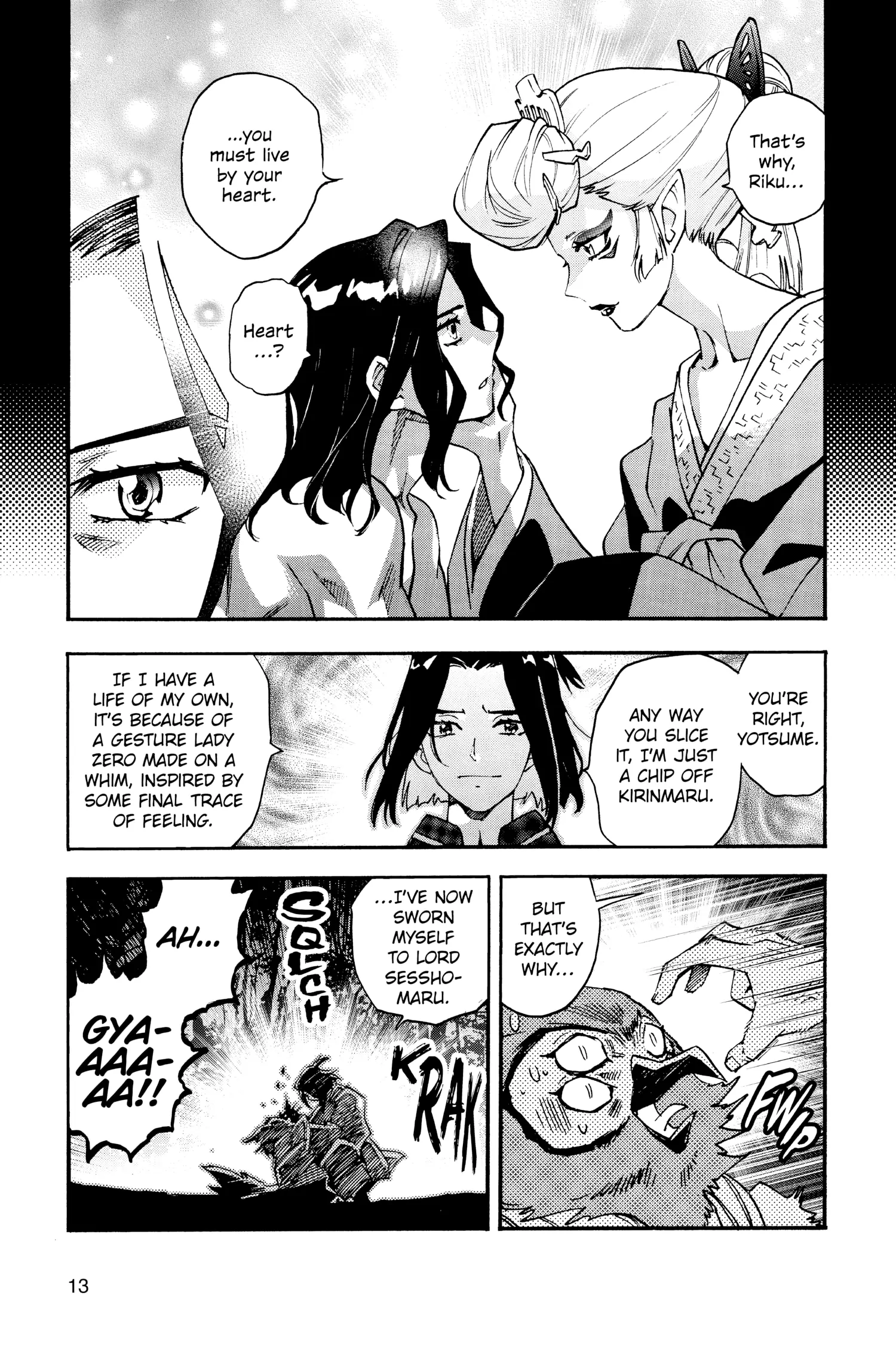 Read Hanyo no Yashahime EN Manga Online