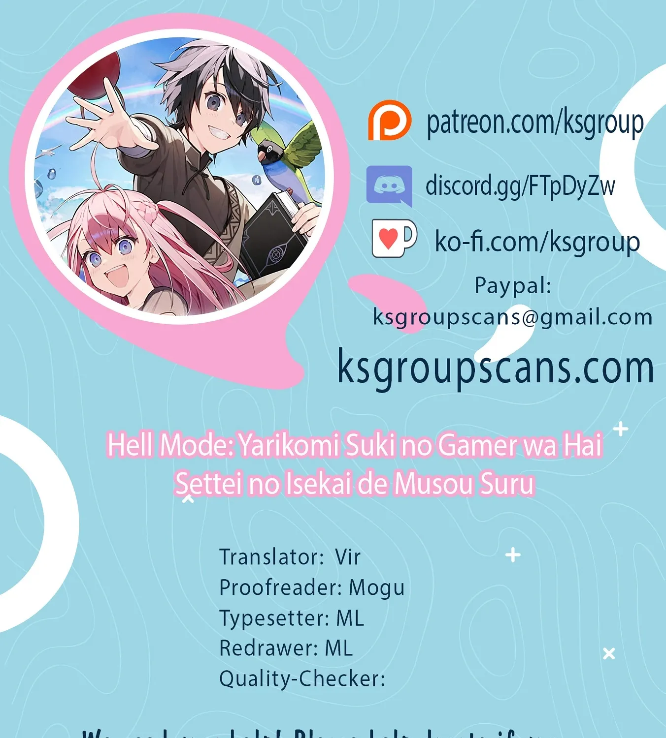 Read Hell Mode ~Yarikomi Suki no Gamer wa Haisettei no Isekai de Musou Suru~ Hajimari no Shoukanshi EN Manga Online