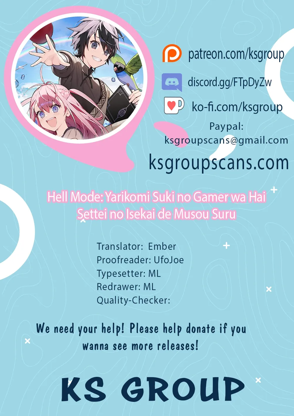Read Hell Mode ~Yarikomi Suki no Gamer wa Haisettei no Isekai de Musou Suru~ Hajimari no Shoukanshi EN Manga Online