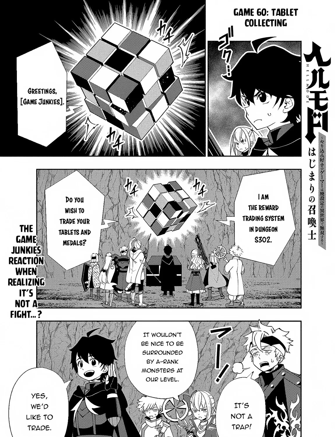 Read Hell Mode ~Yarikomi Suki no Gamer wa Haisettei no Isekai de Musou Suru~ Hajimari no Shoukanshi EN Manga Online