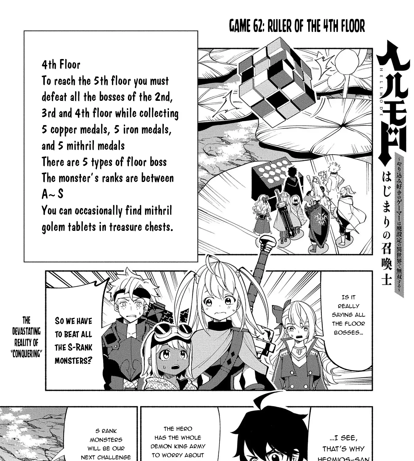 Read Hell Mode ~Yarikomi Suki no Gamer wa Haisettei no Isekai de Musou Suru~ Hajimari no Shoukanshi EN Manga Online