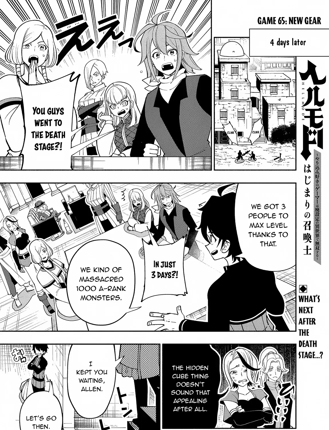 Read Hell Mode ~Yarikomi Suki no Gamer wa Haisettei no Isekai de Musou Suru~ Hajimari no Shoukanshi EN Manga Online