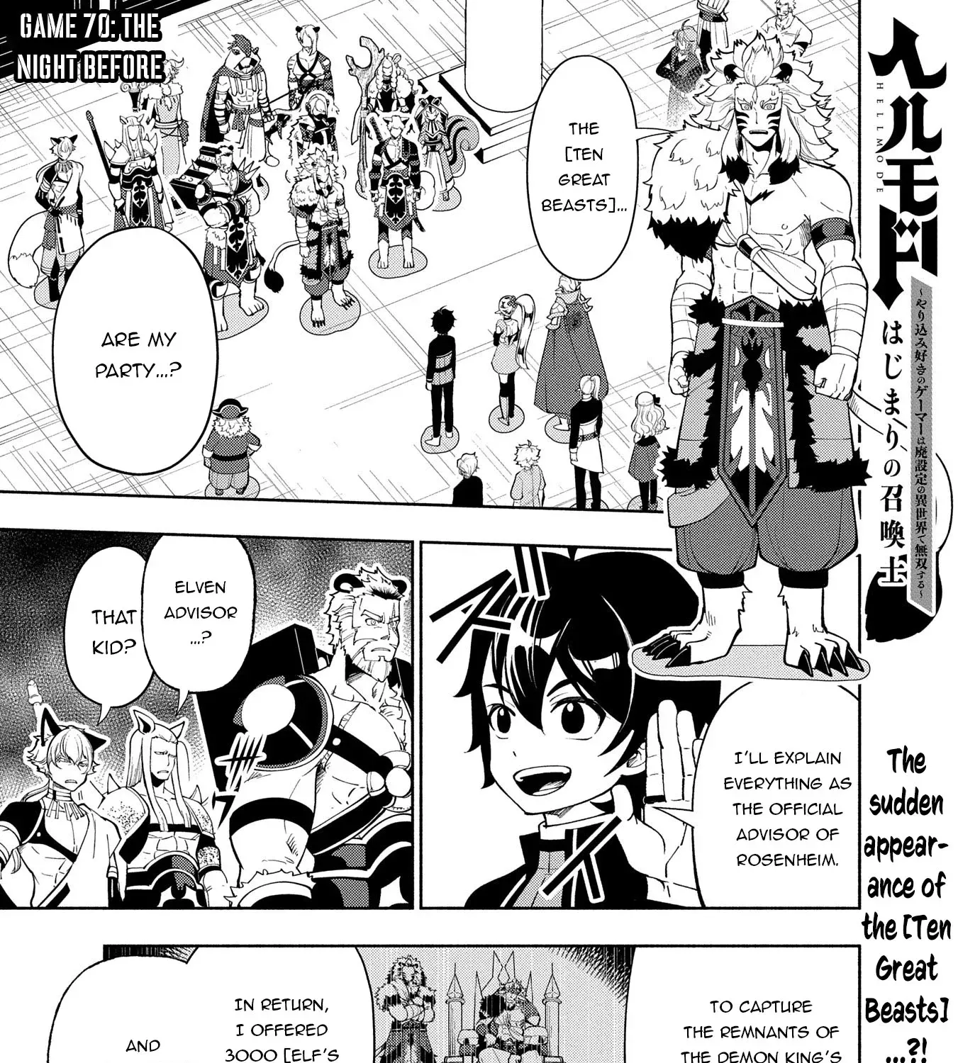 Read Hell Mode ~Yarikomi Suki no Gamer wa Haisettei no Isekai de Musou Suru~ Hajimari no Shoukanshi EN Manga Online