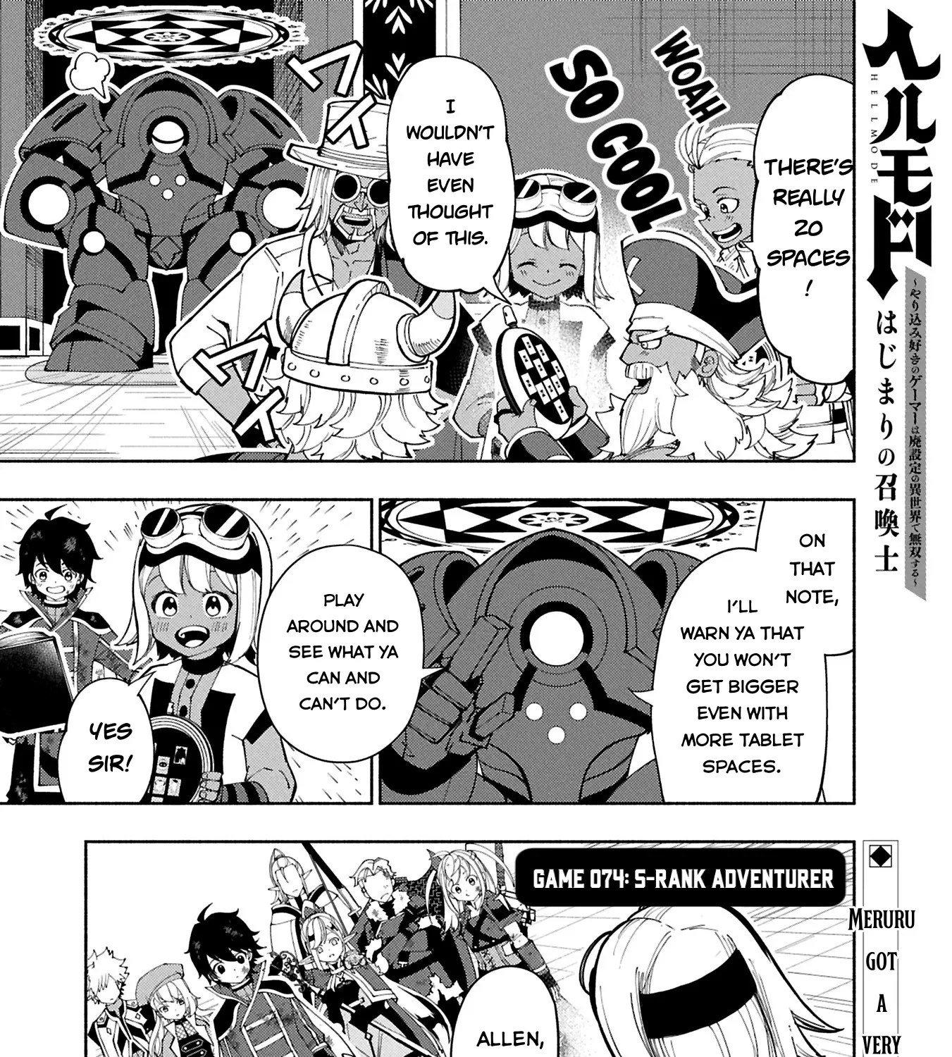 Read Hell Mode ~Yarikomi Suki no Gamer wa Haisettei no Isekai de Musou Suru~ Hajimari no Shoukanshi EN Manga Online