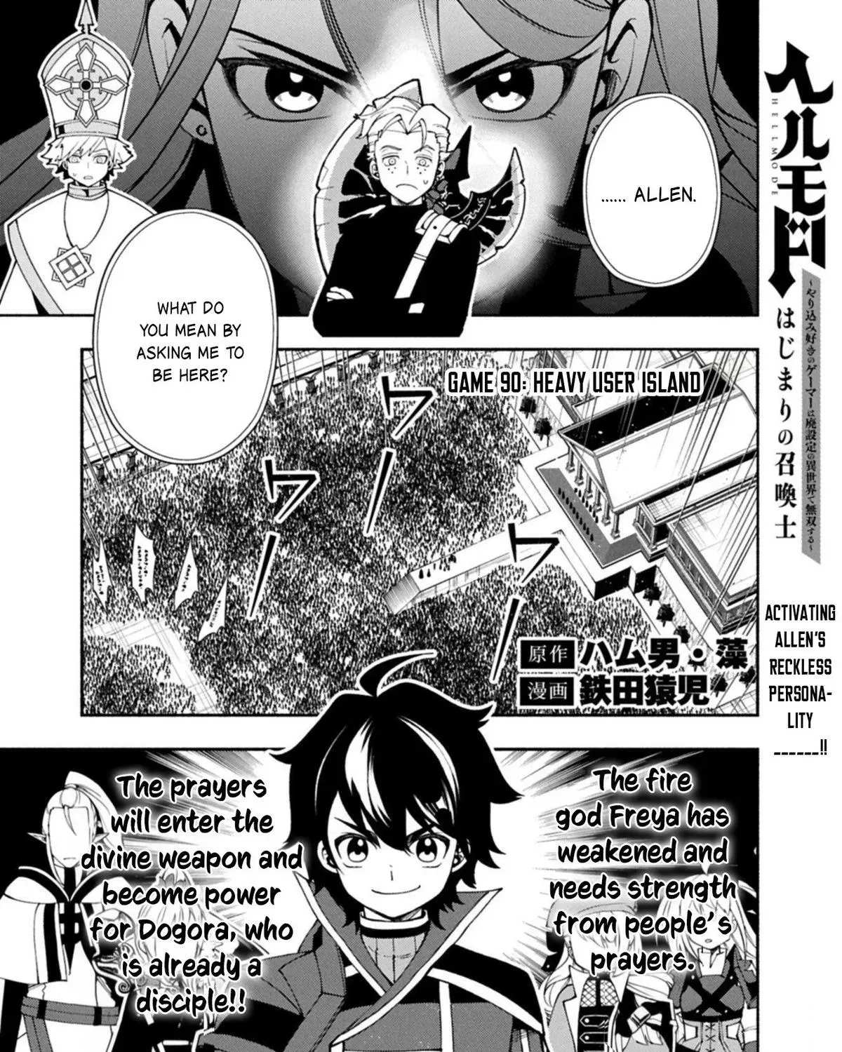 Read Hell Mode ~Yarikomi Suki no Gamer wa Haisettei no Isekai de Musou Suru~ Hajimari no Shoukanshi EN Manga Online