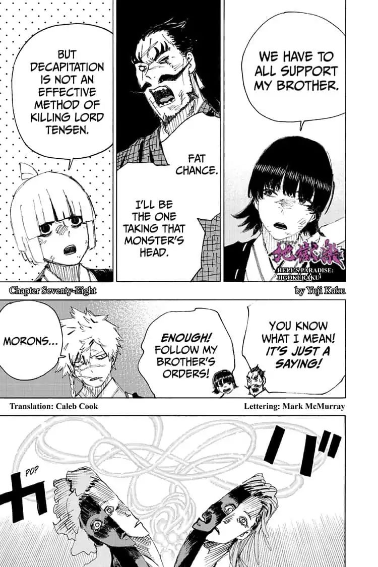 Read Hell's Paradise Jigokuraku EN Manga Online