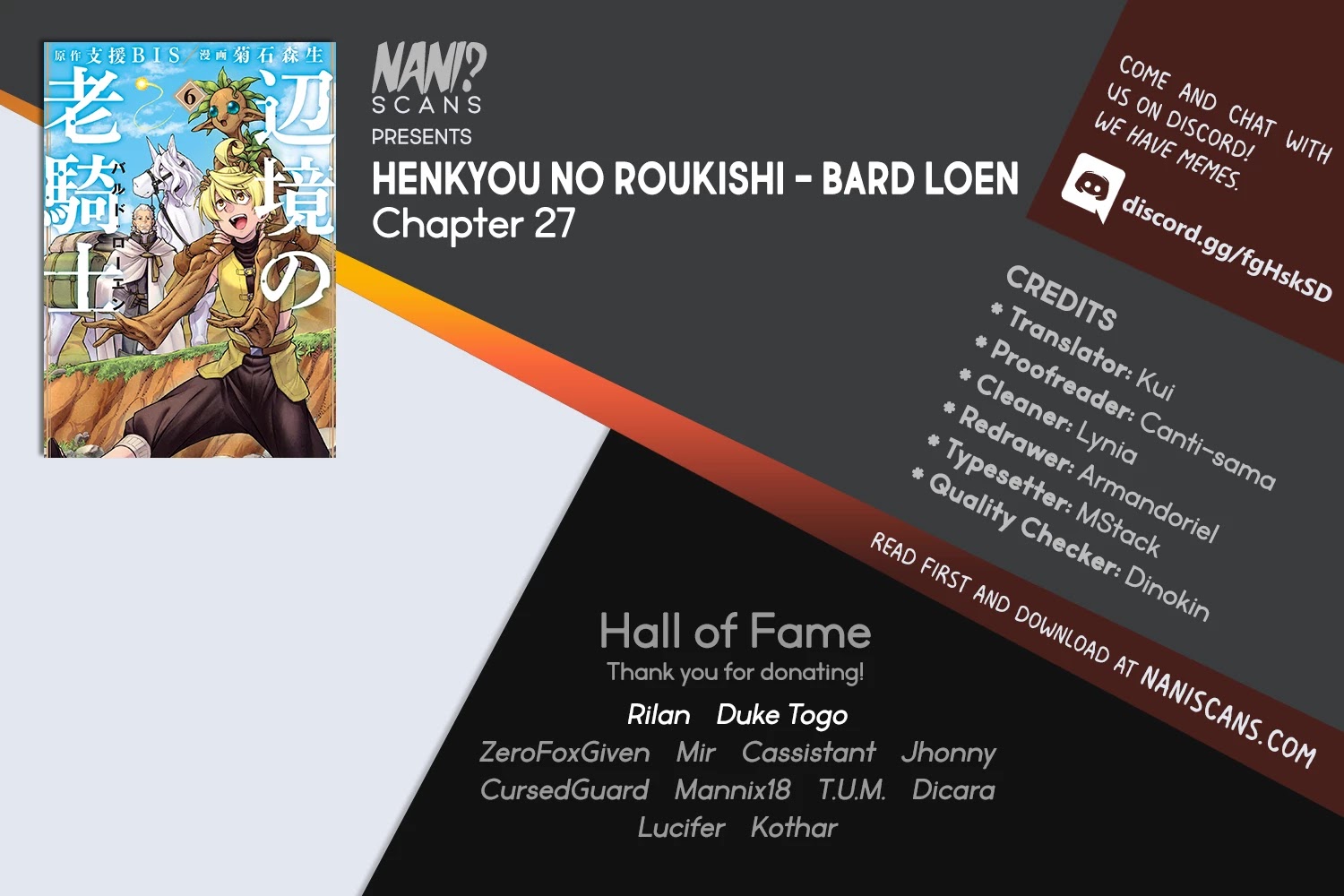 Read Henkyou no Roukishi - Bard Loen EN Manga Online