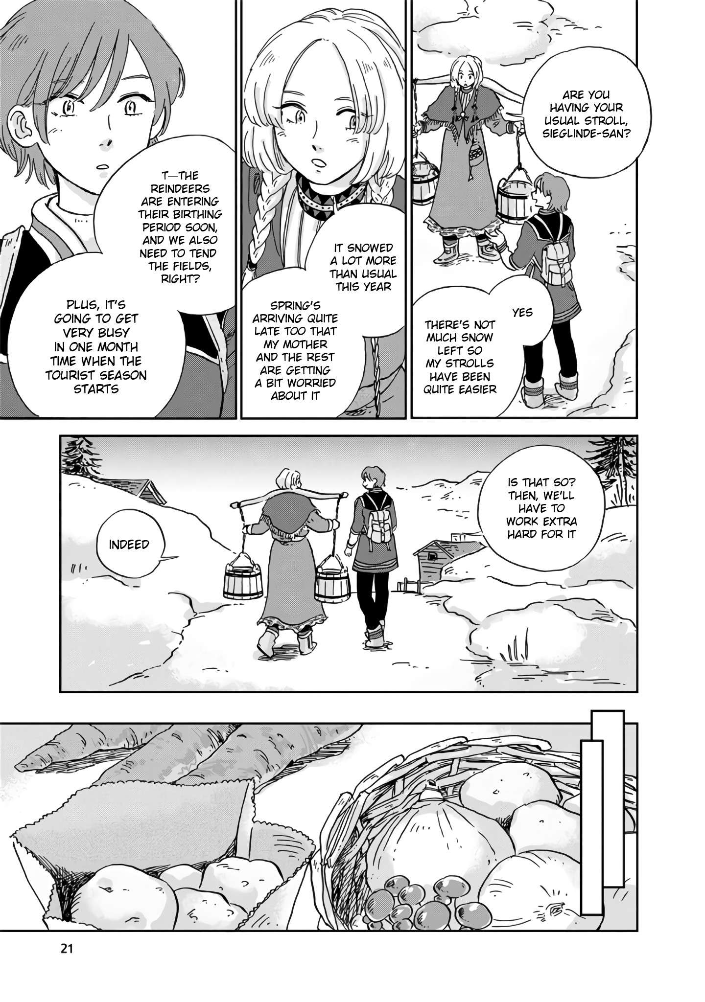 Read Hokuou Kizoku to Moukinzuma no Yukiguni Karigurashi EN Manga Online