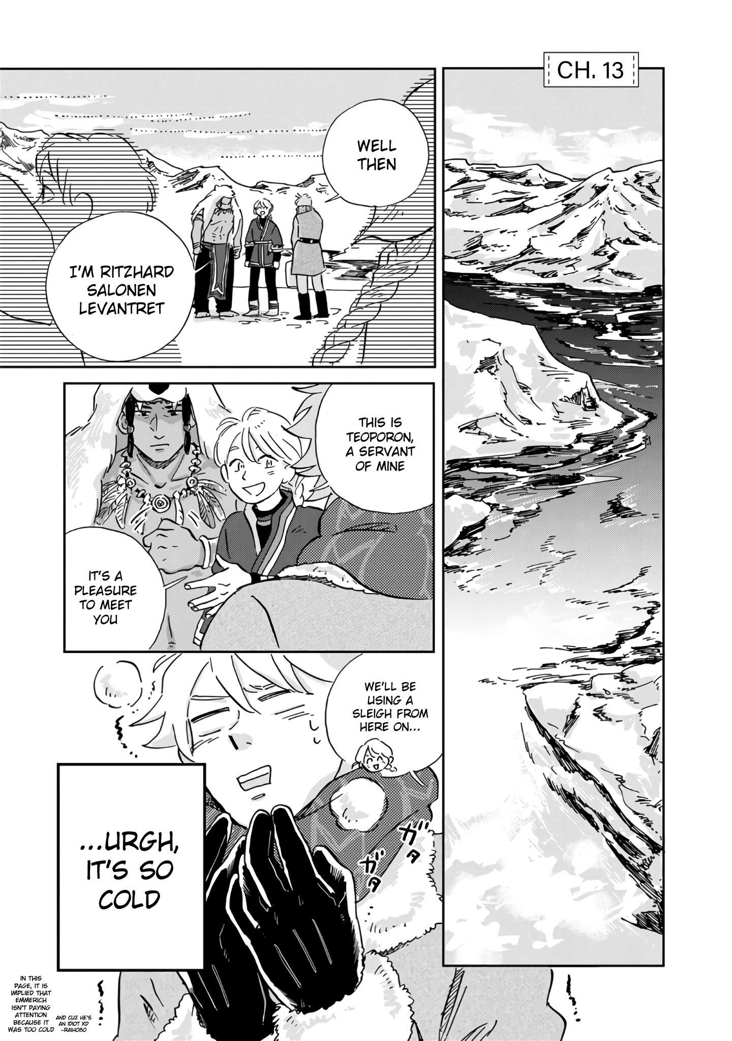 Read Hokuou Kizoku to Moukinzuma no Yukiguni Karigurashi EN Manga Online
