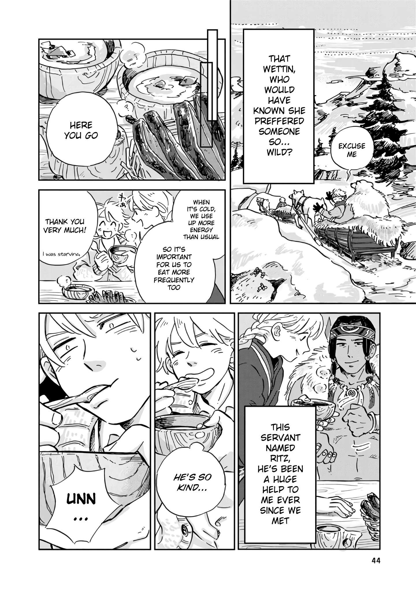 Read Hokuou Kizoku to Moukinzuma no Yukiguni Karigurashi EN Manga Online