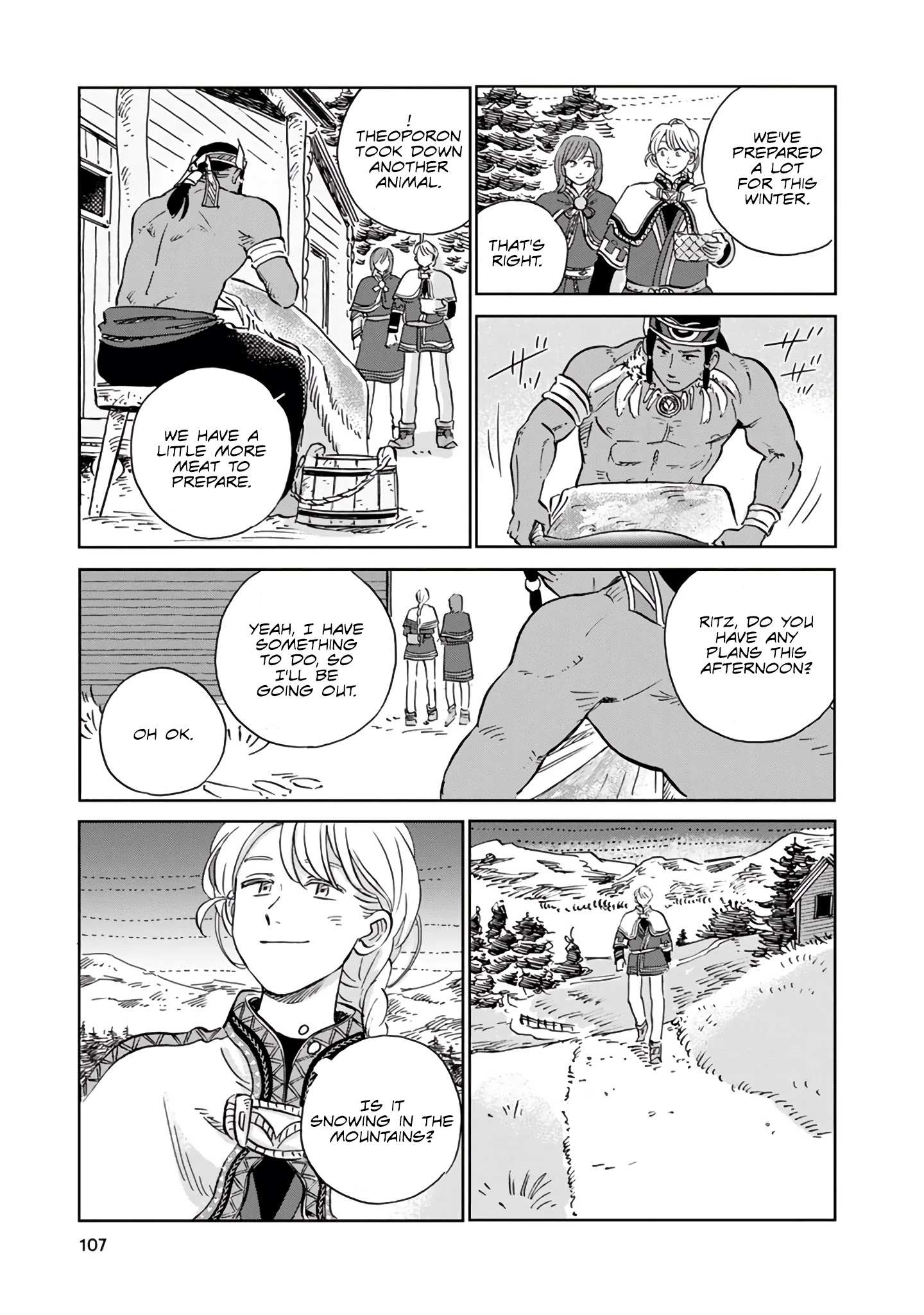 Read Hokuou Kizoku to Moukinzuma no Yukiguni Karigurashi EN Manga Online