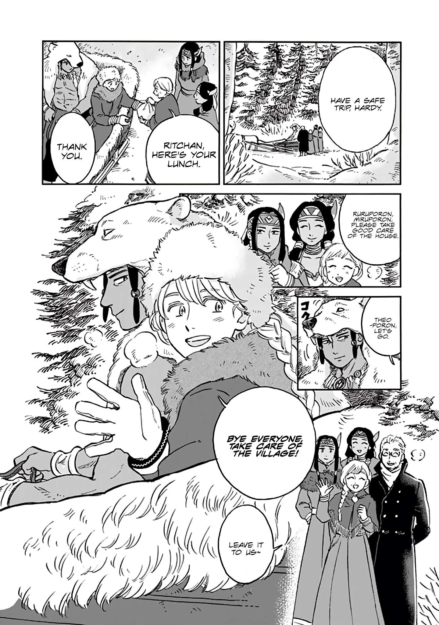 Read Hokuou Kizoku to Moukinzuma no Yukiguni Karigurashi EN Manga Online