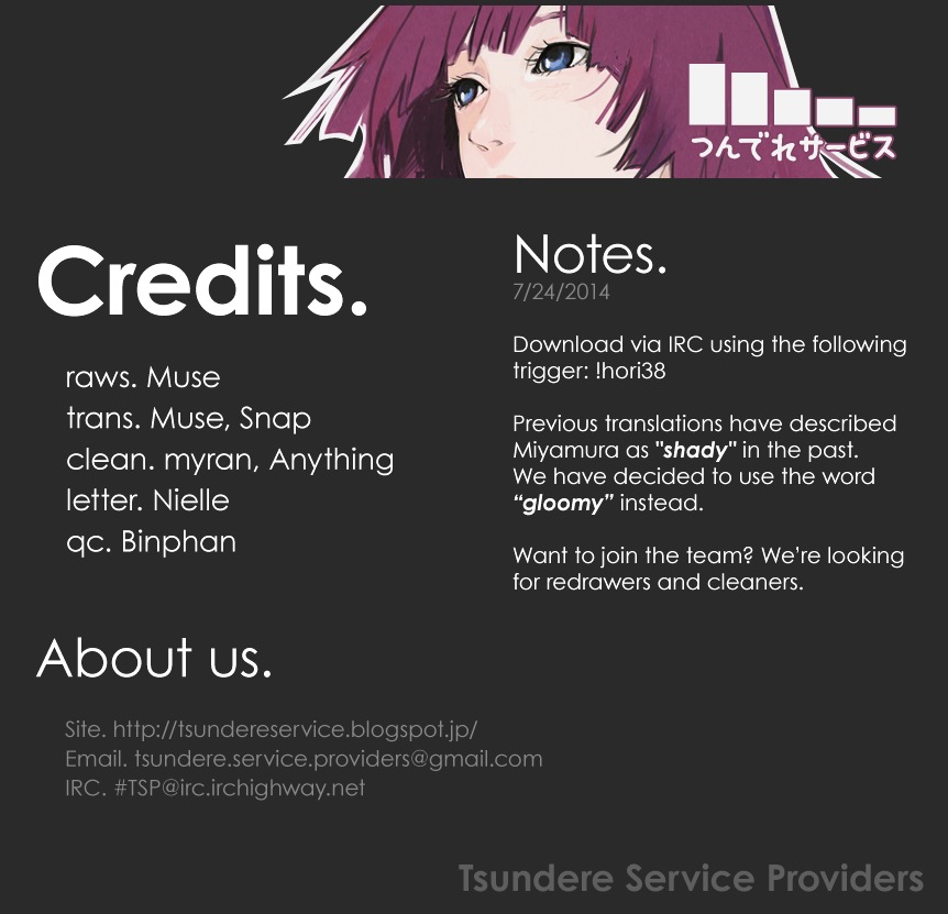 Read Horimiya EN Manga Online