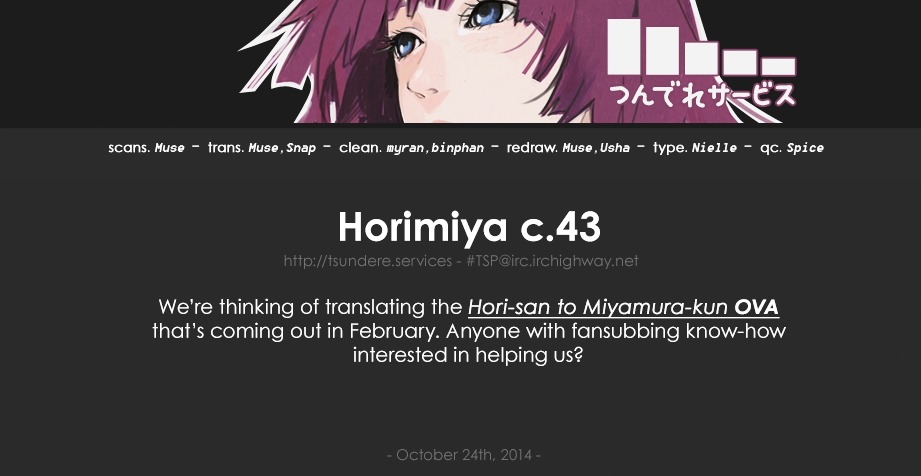 Read Horimiya EN Manga Online