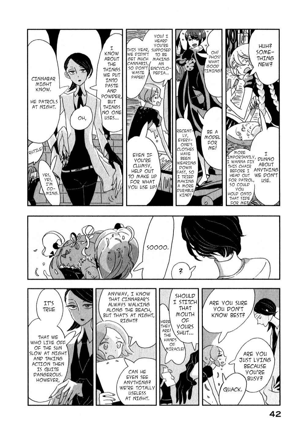 Read Houseki No Kuni EN Manga Online