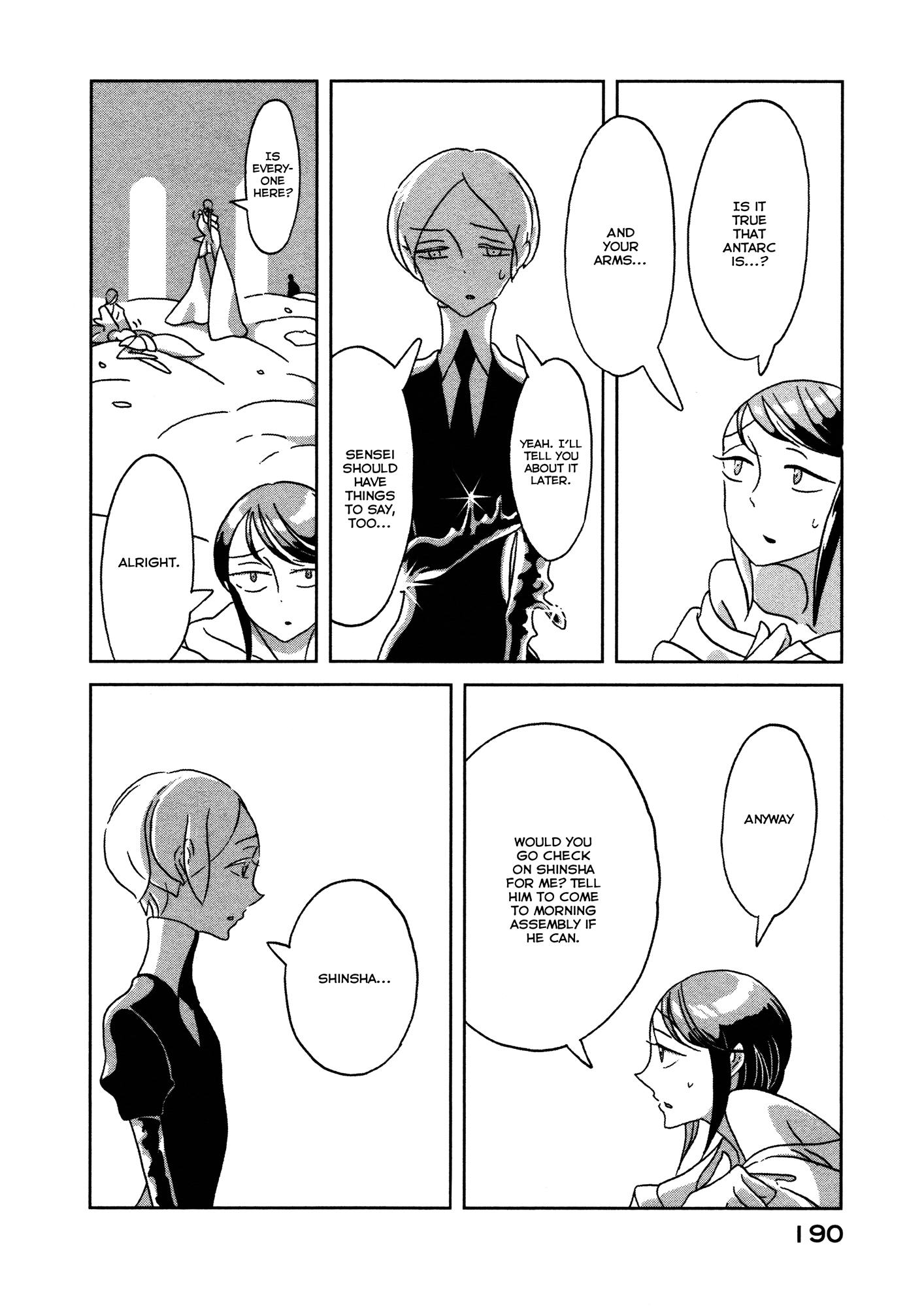 Read Houseki No Kuni EN Manga Online