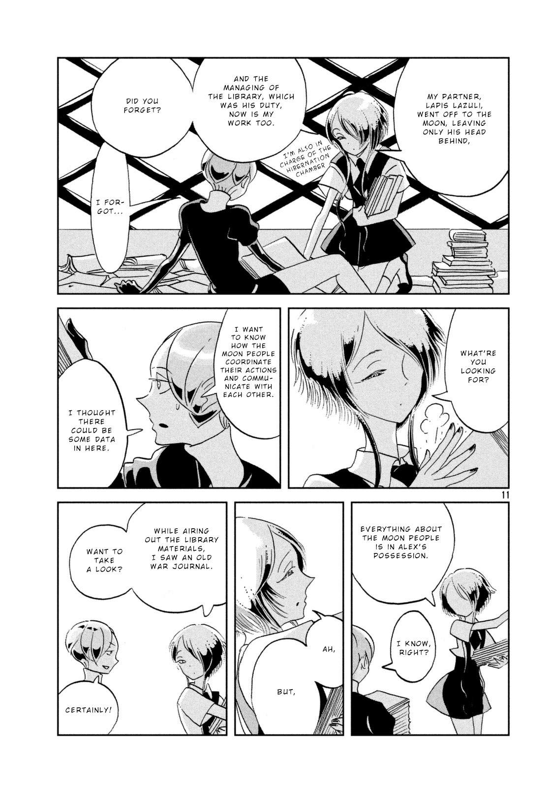 Read Houseki No Kuni EN Manga Online