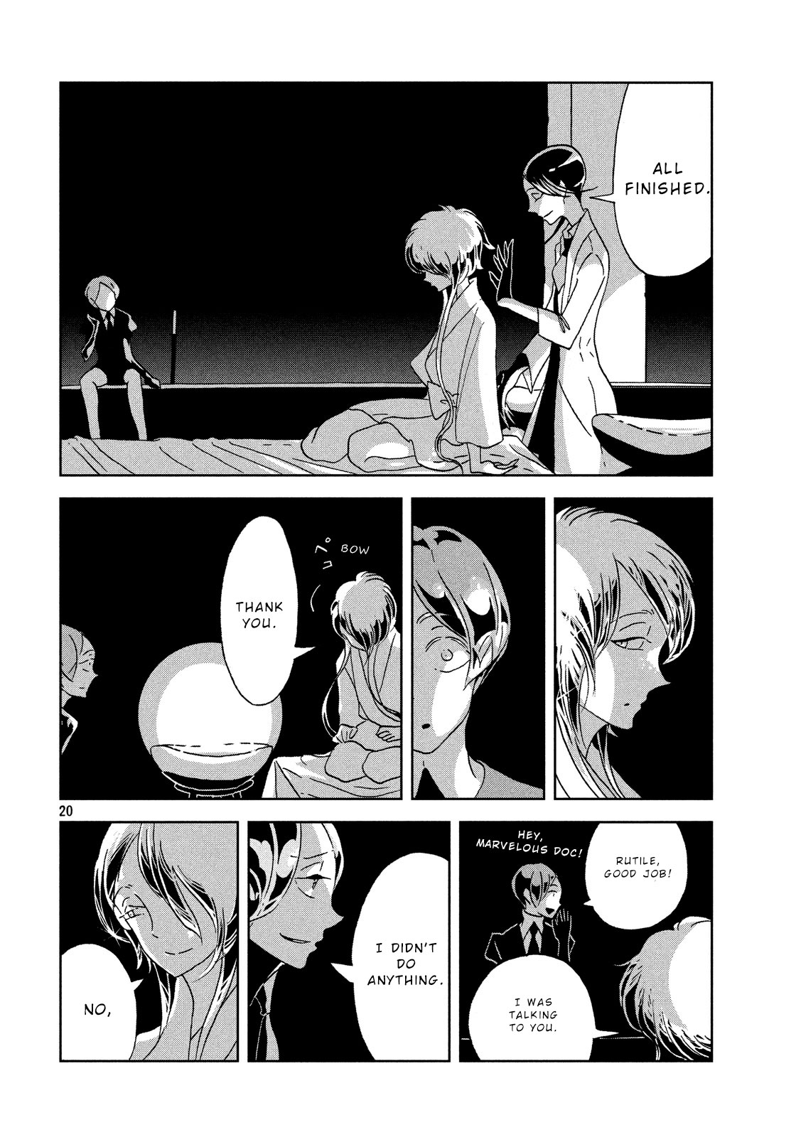 Read Houseki No Kuni EN Manga Online
