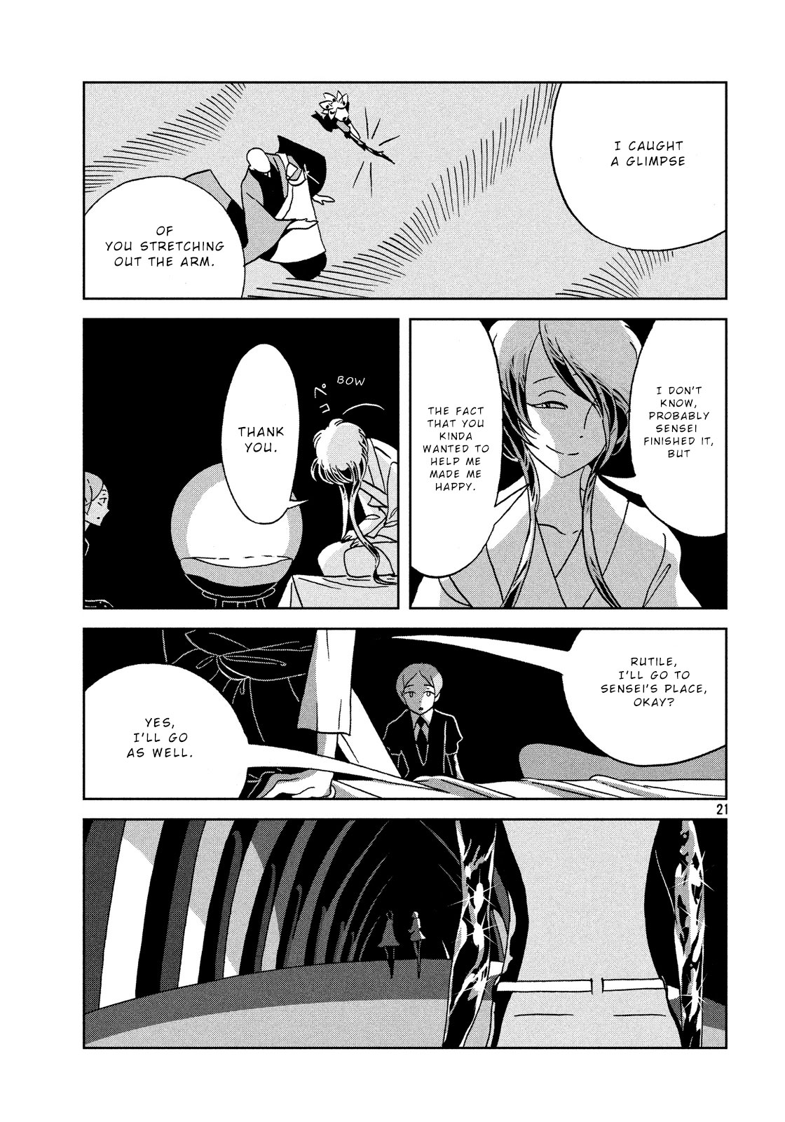 Read Houseki No Kuni EN Manga Online