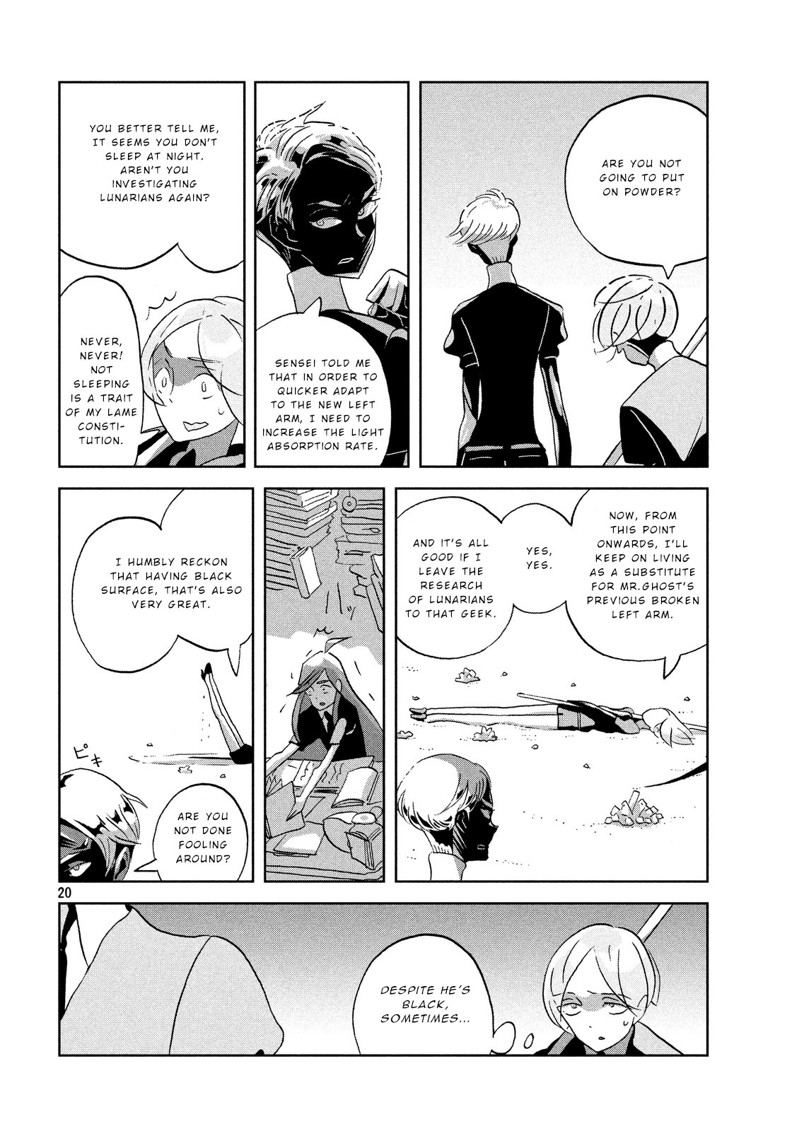 Read Houseki No Kuni EN Manga Online