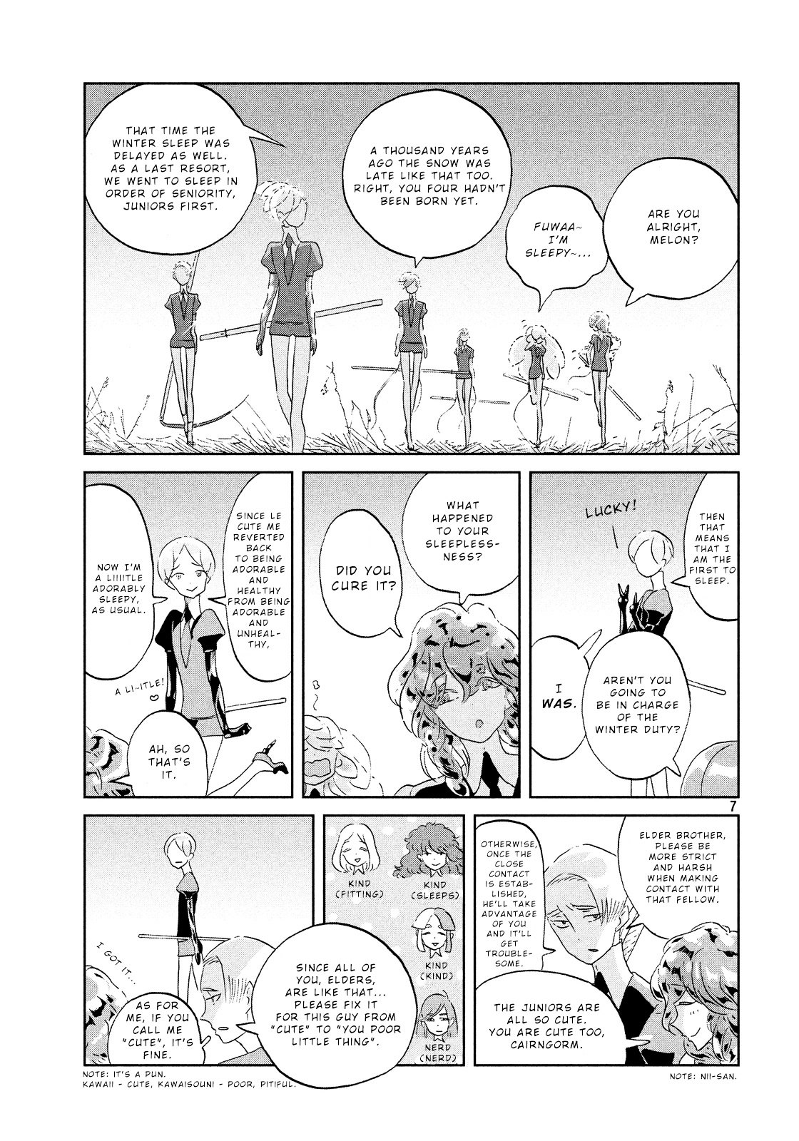 Read Houseki No Kuni EN Manga Online