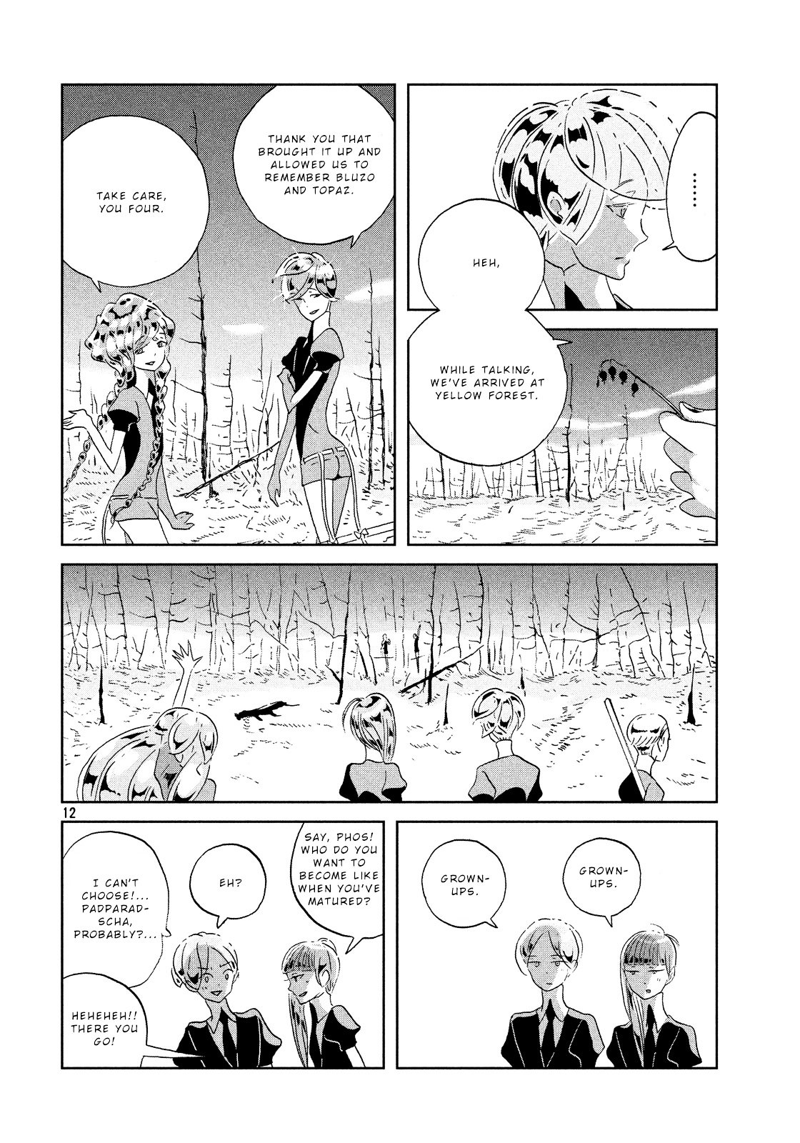Read Houseki No Kuni EN Manga Online