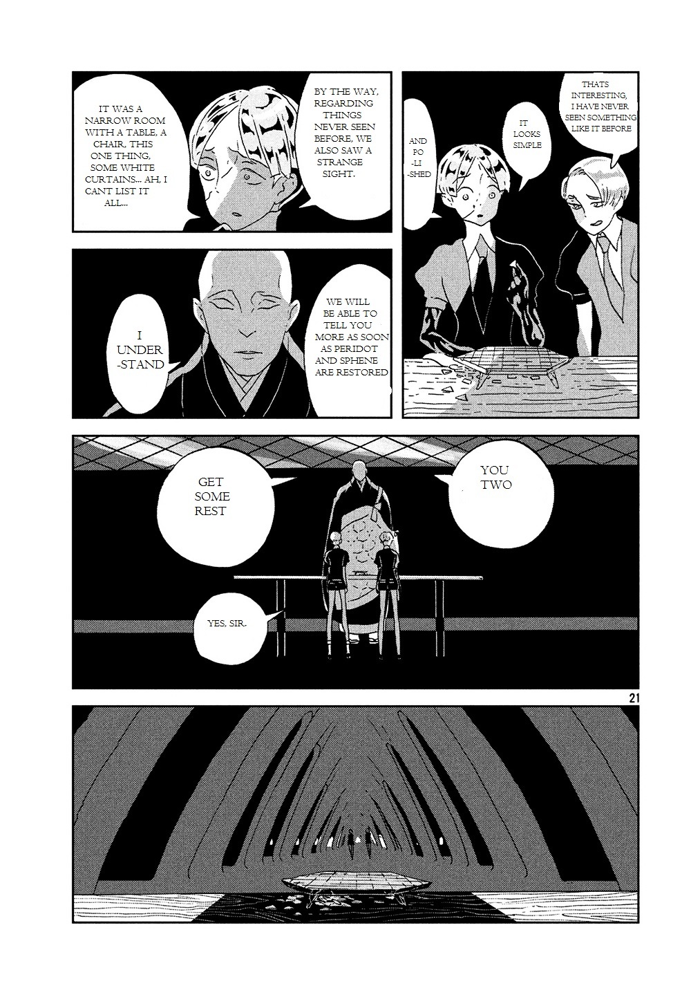 Read Houseki No Kuni EN Manga Online