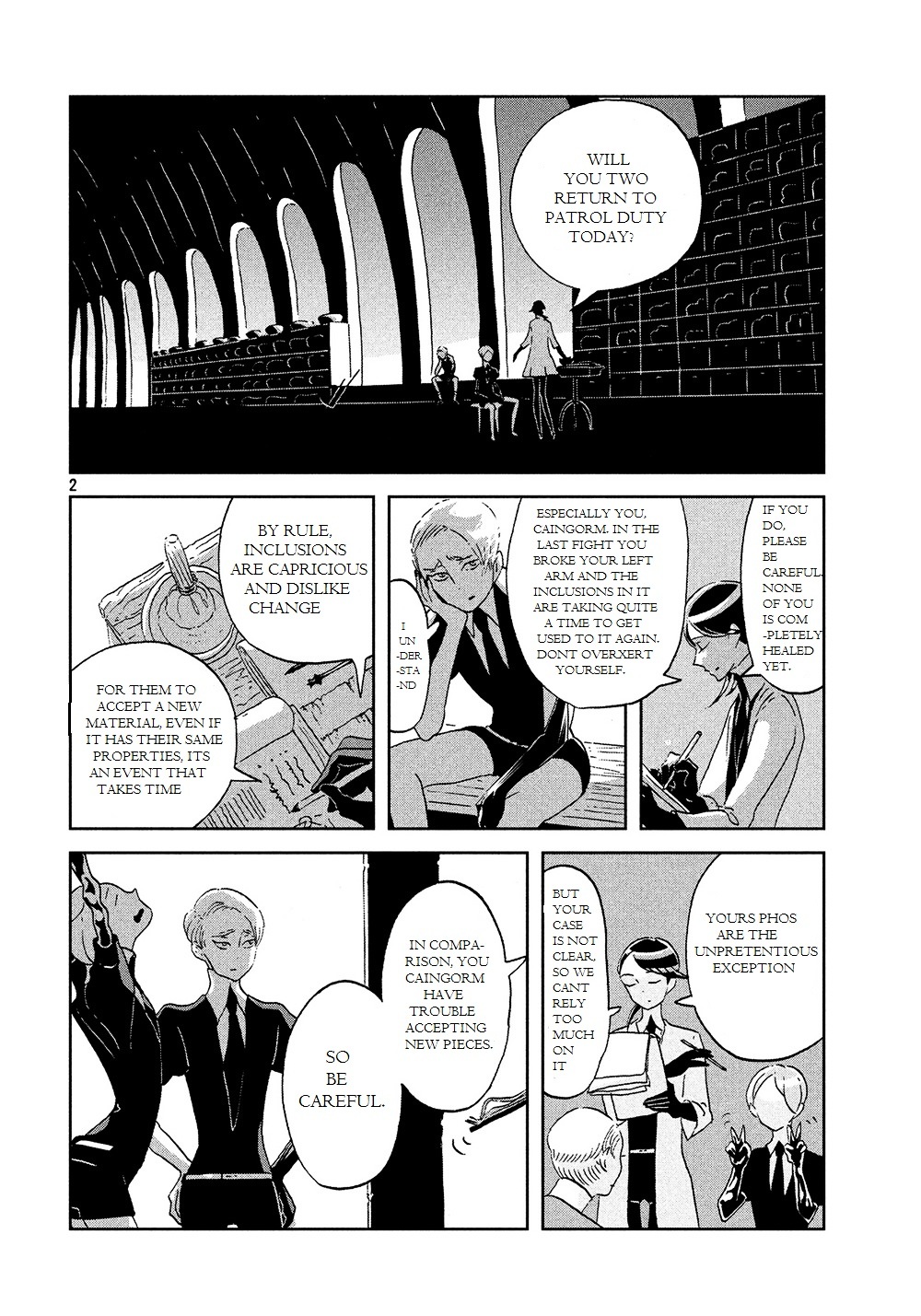 Read Houseki No Kuni EN Manga Online