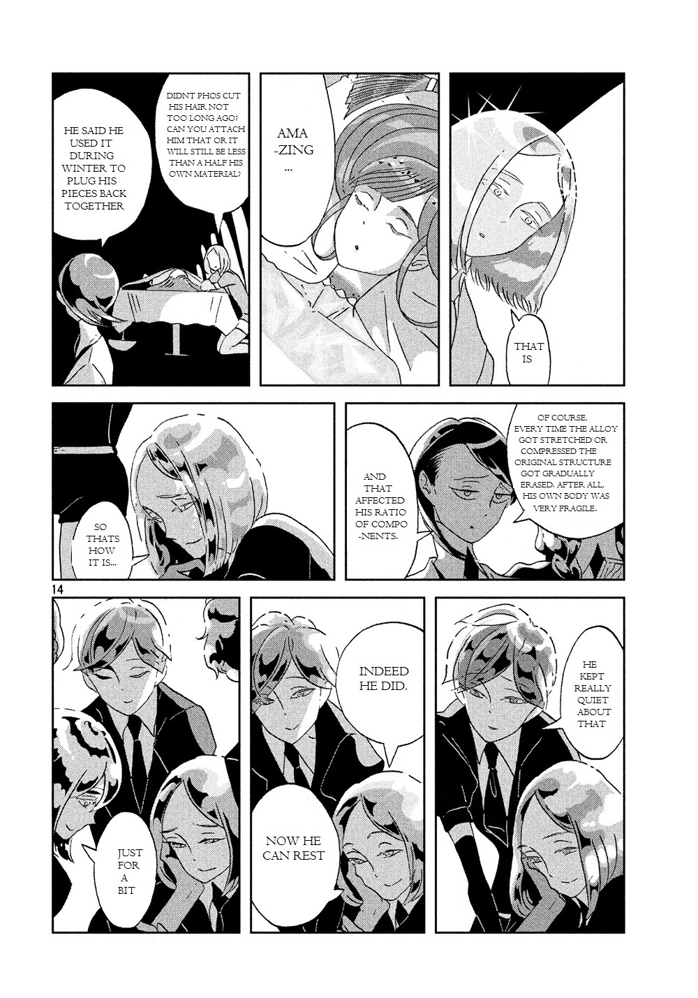 Read Houseki No Kuni EN Manga Online