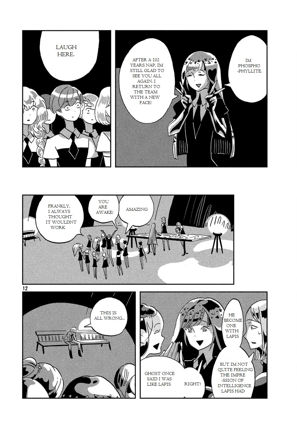 Read Houseki No Kuni EN Manga Online