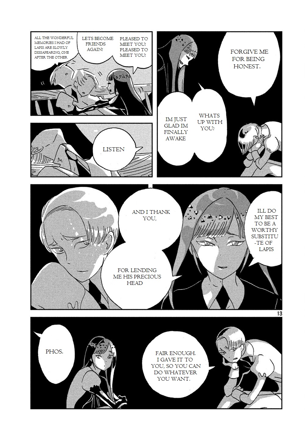 Read Houseki No Kuni EN Manga Online