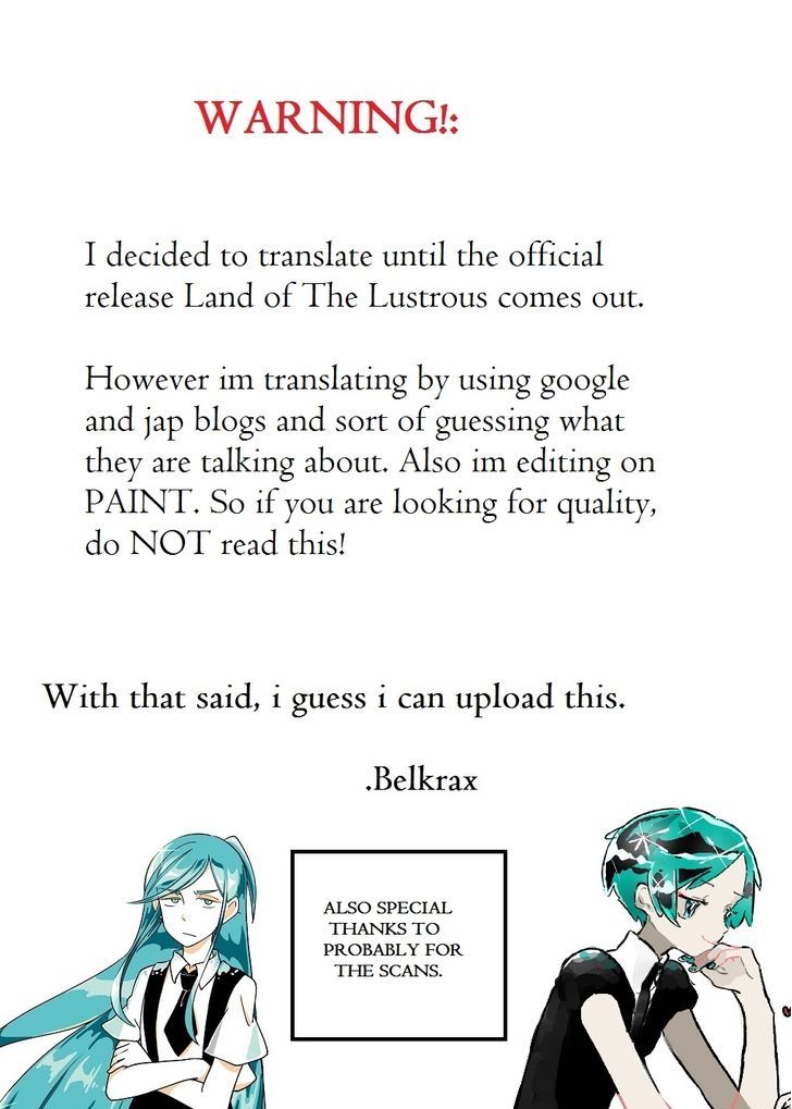 Read Houseki No Kuni EN Manga Online